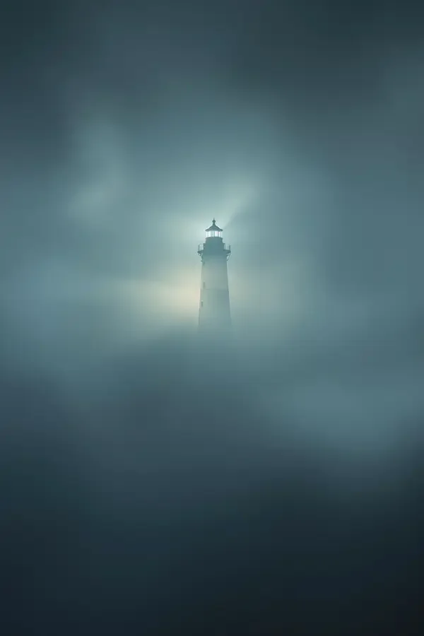 雾中灯塔 电影海报