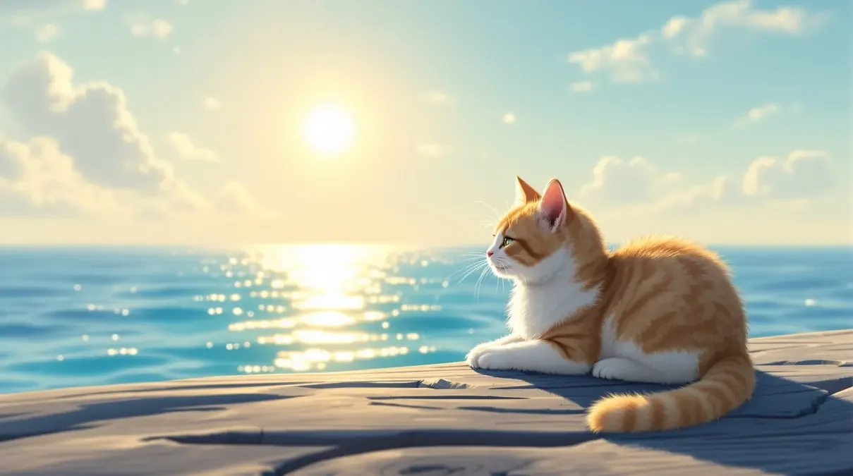 猫与海 画面赏析